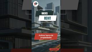 Activar barra de propiedades  Revit AutodeskRevit RevitTools RevitTips [upl. by Tinor]