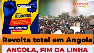 Revolta total em Angola Voz da Diáspora Foi aberto um novo processo contra [upl. by Johnston]