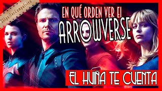 🦸‍♀ ARROW THE FLASH SUPERGIRL BATWOMAN SUPERMAN ¿En qué ORDEN ver las series del ARROWVERSE 🦸‍♂ [upl. by Hesketh885]