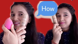 Foundation Kaise Lagaye  How To Avoid cakey in Foundation 🤔 [upl. by Sherrard]