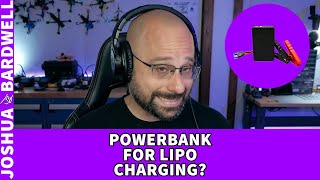 Can I Use My Powerbank For A FPV Lipo Charger  FPV Questions [upl. by Oalsecnew316]