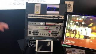 InfoComm 2018 Yamaha Pro Audio Shows System for Small Restaurants With MTX3 and XMV Amplifier [upl. by Notirb]