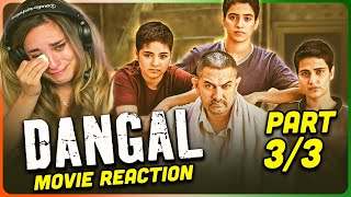 DANGAL Movie Reaction wKristen Part 33  Aamir Khan  Fatima Sana Shaikh  Sanya Malhotra [upl. by Ripley]