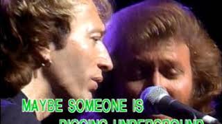 STEAMROLLER KARAOKE  The Bee Gees New York Mining Disaster [upl. by Grange]