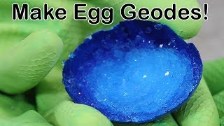 How to Make Crystal Egg Geodes  with QuadSquad [upl. by Matheny]