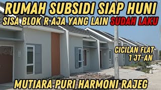 PERUMAHAN SUBSIDI CICILAN FLAT 1JUTAAN  Mutiara Puri Harmoni Rajeg [upl. by Yasdnil]