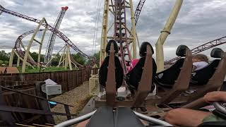 MYSTIC  Gerstlauer Infinity Coaster  Walibi Rhone Alps [upl. by Frick]