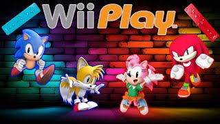 LOS MINI SONICOS JUEGAN  Wii Play [upl. by Thaddus463]