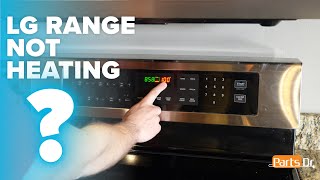 LG Range Oven not Heating How to diagnose test amp troubleshoot your Oven [upl. by Arrakat]