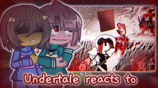 Undertale reacts to SpDusttale Necroptosis Regulated Cellular Death [upl. by Sikko337]