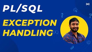 PL SQL Tutorial  PL SQL Exception Handling  PLSQL Tutorial for Beginners in Hindi [upl. by Keram]