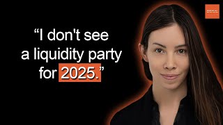 TopTier Investment Strategist Lyn Alden quotI dont see a liquidity party for 2025quot [upl. by Navetse]