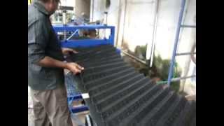 cooling tower fill forming machine [upl. by Abigael]