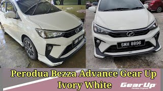 Review Perodua Bezza Advance Gear Up  Ivory White [upl. by Delle]