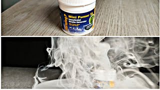 Insecticide Mini Fortefog Fumer Smoke Generator for Fleas Flies and Bed Bugs [upl. by Hestia669]