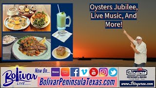 Stingaree Restaurant And Marina Oysters Jubilee And More [upl. by Nauqit]