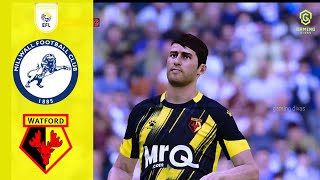 Millwall v Watford Highlights  EFL Championship 202425 [upl. by Harriette]