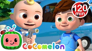 Car Wash Time with JJ  CoComelon  Animals for Kids  Sing Along Songs for Kids [upl. by Vergil32]