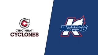 ECHL  Cincinnati Cyclones vs Kalamazoo Wings  Watch Live on FloHockey [upl. by Strawn]