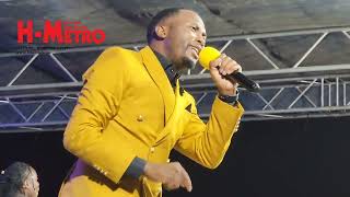 Mathias Mhere performing at evangelist Eria Chibvongos gospel crusade [upl. by Houghton]