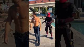 Wolverine and SpiderMan Dance deadpool wolverine spiderman dance [upl. by Pul]