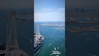 Amazing view of dubaimarina bluewatersisland jbr dubai [upl. by Mccallum]