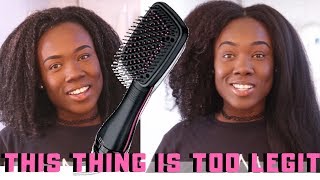 One step Hair Dryer and Styler vs Revlon one step hair dryer Brush review and comparison [upl. by Fiel453]