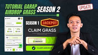 Cara Garap Airdrop GRASS Hanya Pake HP Season 2 [upl. by Ricker]