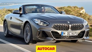 2019 BMW Z4 review  Better than a Boxster to drive  Autocar [upl. by Yonit]