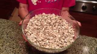 Harvesting large sunflower seeds and dehydrating them [upl. by Fanchette734]