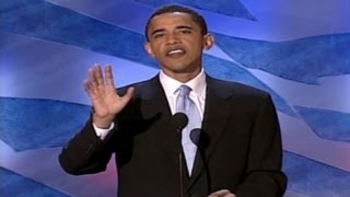 Raw video Barack Obamas keynote address at the 2004 DNC [upl. by Giarc]