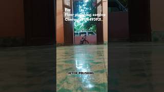 Mosaic Floor wax Polishing by Monisha Enterprises floorcare floorpolish floorpolishing [upl. by Niledam]