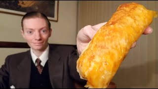 Taco Bells NEW Grilled Cheese Burrito Review [upl. by Eire698]