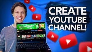 How To Create A YouTube Channel 2024 Beginner’s Guide [upl. by Baiss]