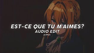 estce que tu maimes sped up  maître gims edit audio [upl. by Wolgast646]