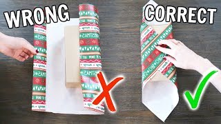 LifeChanging Gift Wrapping Hacks [upl. by Yreved]