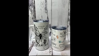 Sublimating Camp Mugs using the PNW Tumbler Press  Sublimation Tumbler Tutorial [upl. by Eilsehc440]