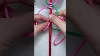 The most beautiful and simple way to tie a bracelet diy crafts diycrafts [upl. by Neelat920]