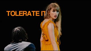 Taylor Swift  Tolerate it Live from the eras tour film  4k quality [upl. by Yawnoc]