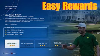 Quick Challenges to get you Rewards  EA SPORTS PGA TOUR [upl. by Cadmarr]