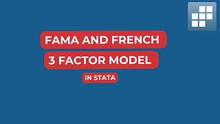 Construct Fama and French Three Factors in Stata [upl. by Dollie]