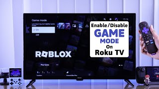 How to Turn On  Off Game Mode on Roku TV Enable  Disable [upl. by Atinwahs]