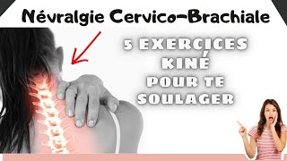 MAL AU COU ET DANS LE BRAS  Exos Kinés pour soulager ta NCB kiné névralgie cervicalgie [upl. by Higgs106]