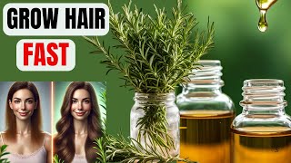 Grow LONGER Hair with ROSEMARY Oil in No Time [upl. by Elberta]