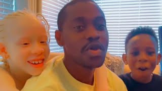 ACTOR LATEEF ADEDIMEJI TEACHING HIS KIDS HOW TO SING IN YORUBA LANGUAGE [upl. by Sirromaj]