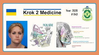 Krok 2 Medicine  Year 2020  043 Ministry of Public Health of Ukraine [upl. by Savdeep]