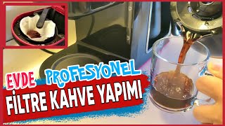 Karaca Kahve Makinesi Filtre Kahve Yapımı 👉 Kolay Kahve Yapımı 👉 Filtre Kahve Kolay Tarif [upl. by Anitserp384]