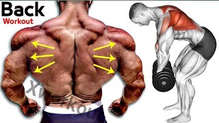 7 Effective Back Exercise For Beginners  Back Workout At Gym  wider Back Xworkout [upl. by Meikah696]