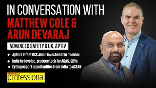 Interview  Matthew Cole and Arun Devaraj of Advanced Safety amp User Experience at Aptiv [upl. by Thad745]