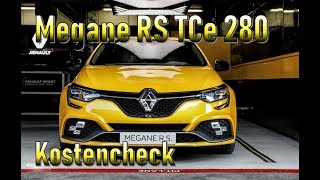 Renault Megane RS TCe 280 2018 Unterhaltskosten  Neuwagen [upl. by Abigale]